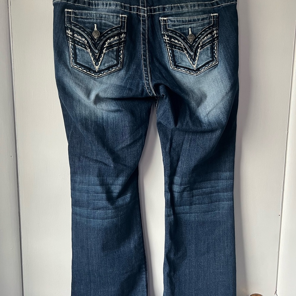 Vigoss Women's Boot Cut Jeans - Size 14x33 - Picture 4 of 10
